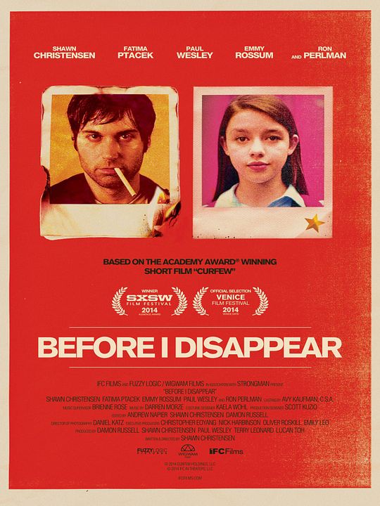 Before I Disappear : Afiş