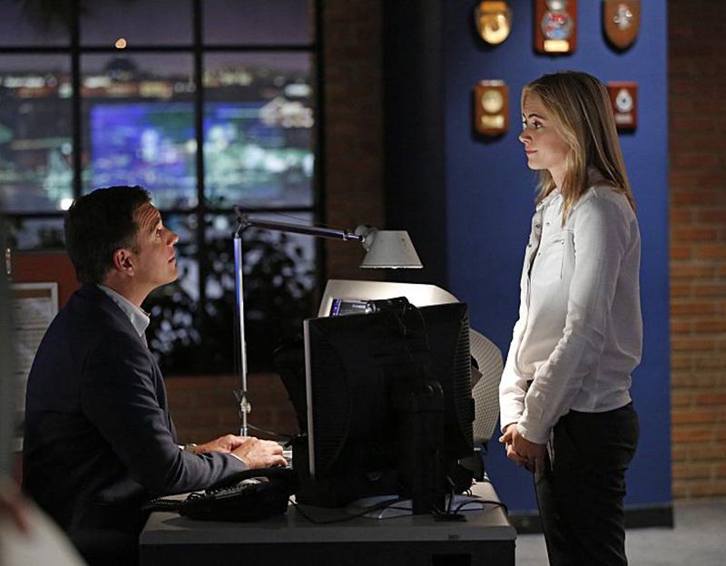 NCIS : Fotoğraf Emily Wickersham, Michael Weatherly