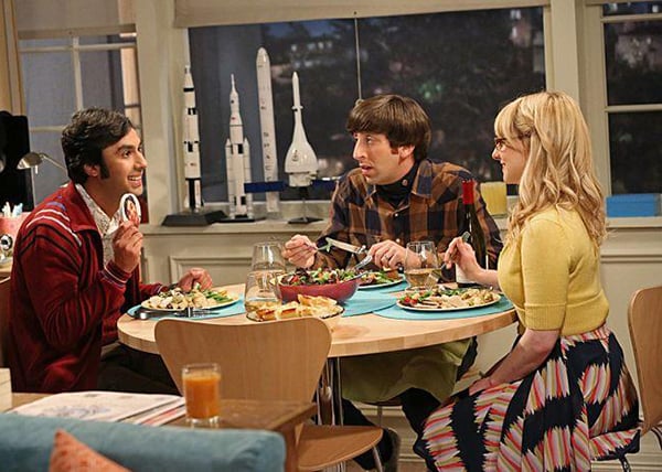 The Big Bang Theory : Fotoğraf Kunal Nayyar, Melissa Rauch, Simon Helberg