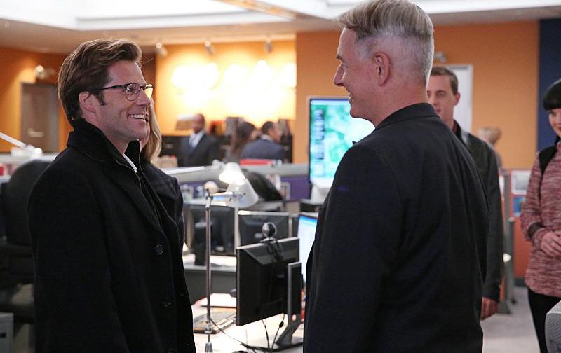 NCIS : Fotoğraf Jamie Bamber, Mark Harmon