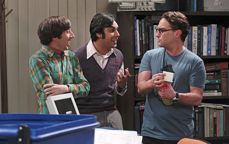 The Big Bang Theory : Fotoğraf Johnny Galecki, Kunal Nayyar, Simon Helberg