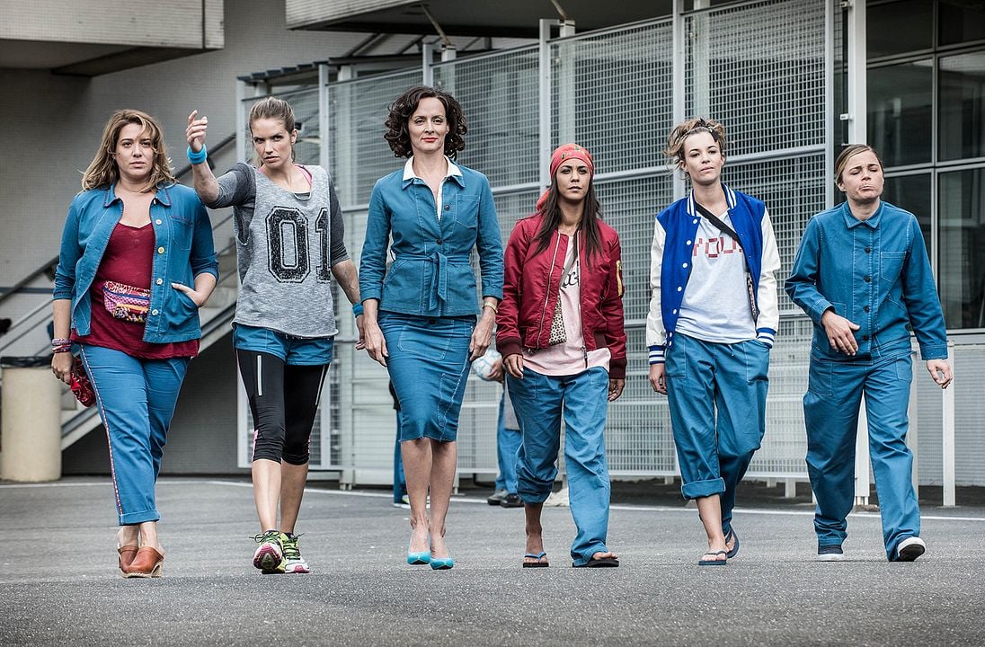 Fotoğraf Blanche Gardin, Claude Perron, Laurence Arné, Alice Belaïdi, Clémence Faure