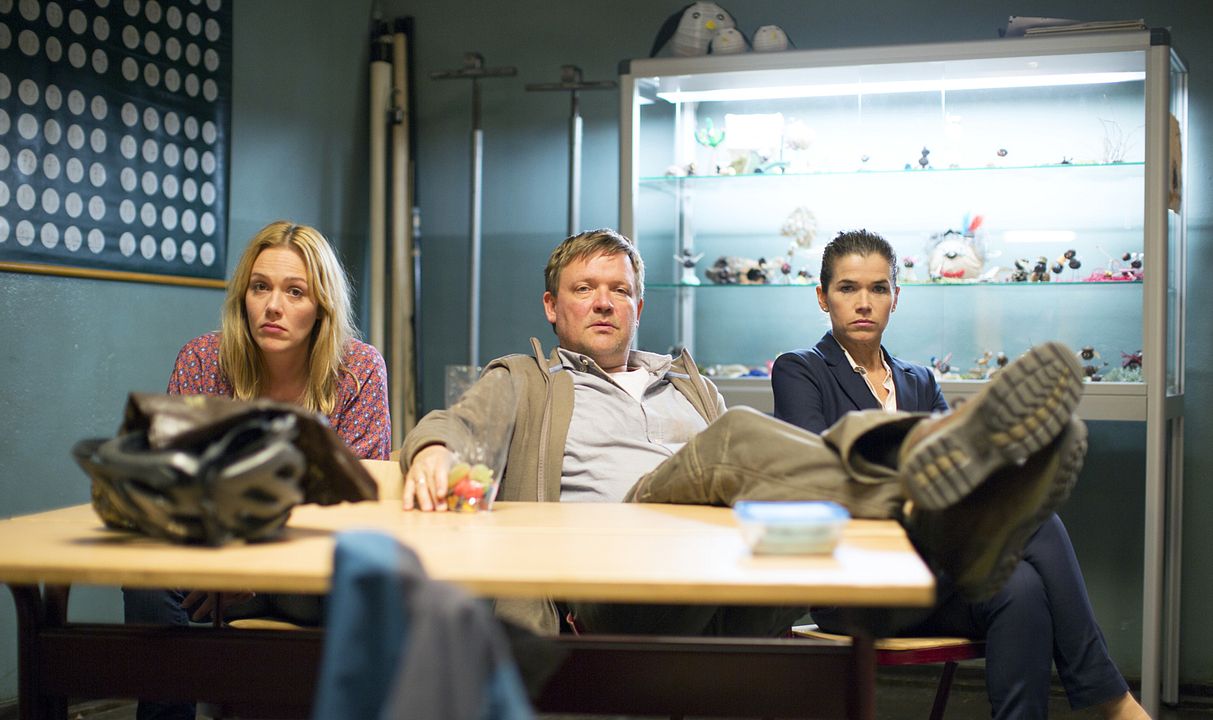 Fotoğraf Anke Engelke, Alwara Höfels, Justus von Dohnányi