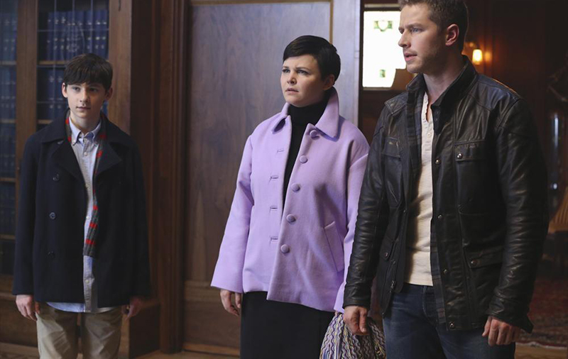 Once Upon a Time : Fotoğraf Jared Gilmore, Ginnifer Goodwin, Josh Dallas