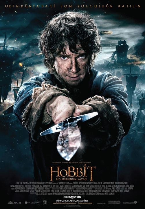 Hobbit: Beş Ordunun Savaşı : Afiş