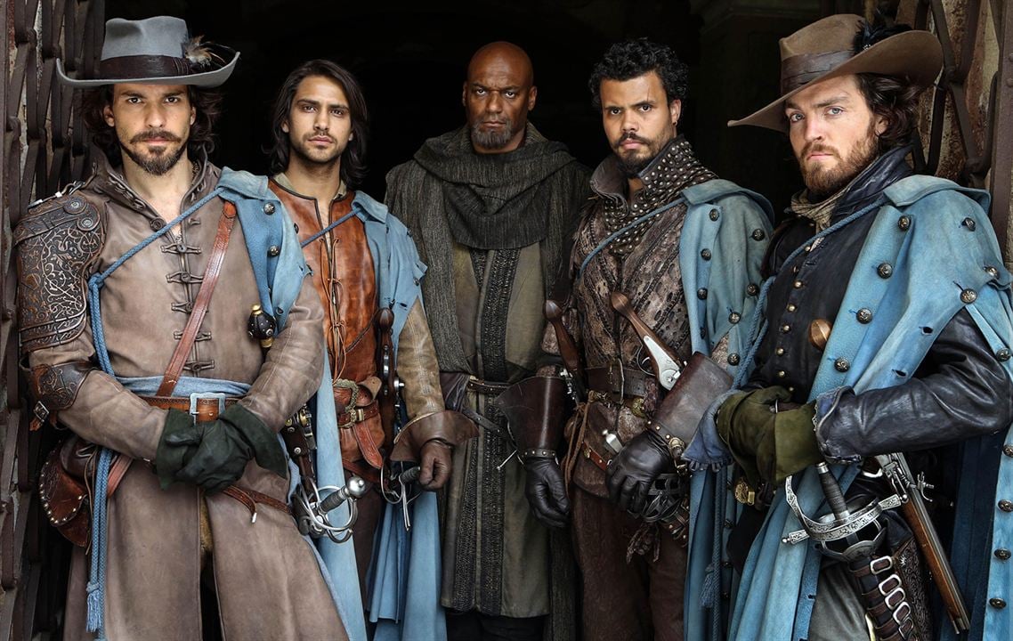 The Musketeers : Fotoğraf Santiago Cabrera, Tom Burke, Luke Pasqualino, Colin Salmon