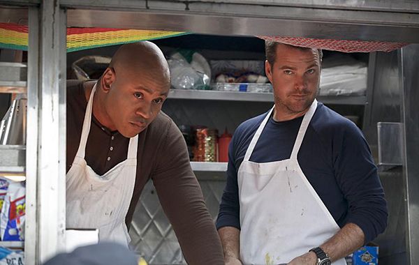 Fotoğraf Chris O'Donnell, LL Cool J