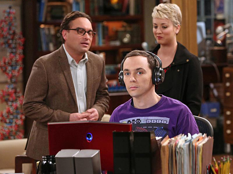 The Big Bang Theory : Fotoğraf Kaley Cuoco, Jim Parsons, Johnny Galecki