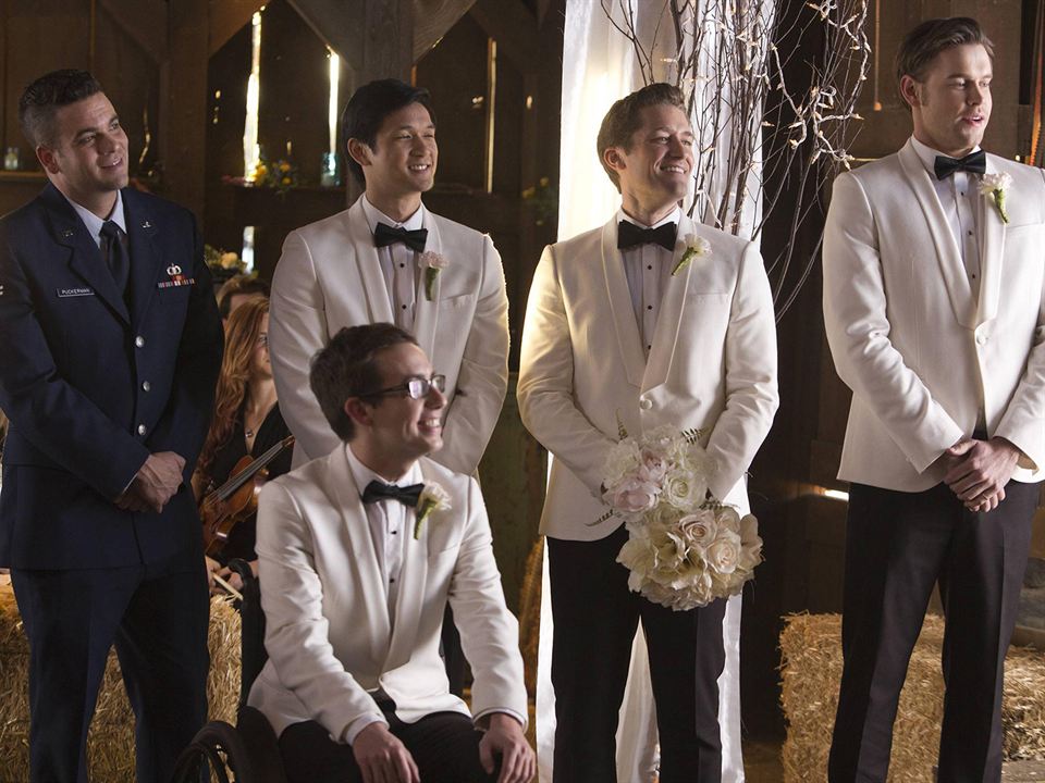 Glee : Fotoğraf Kevin McHale, Matthew Morrison, Mark Salling, Chord Overstreet, Harry Shum Jr.
