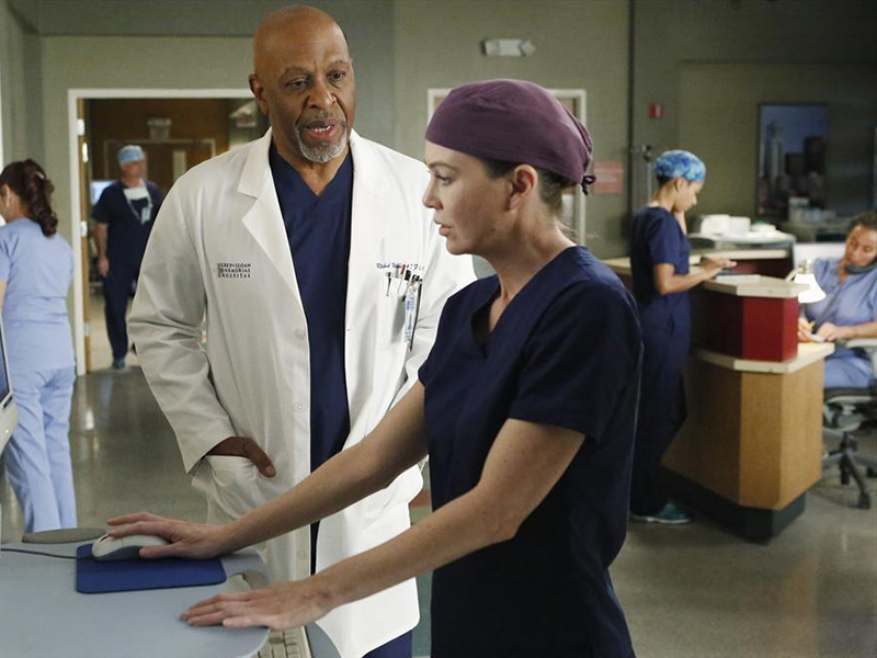 Grey's Anatomy : Fotoğraf James Pickens Jr., Ellen Pompeo