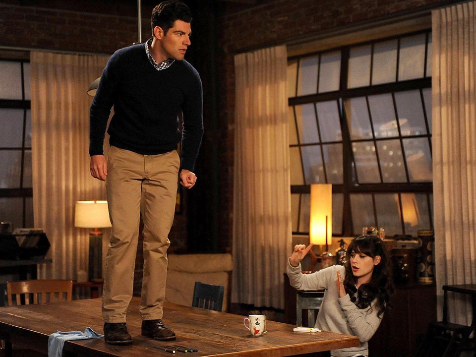 New Girl : Fotoğraf Zooey Deschanel, Max Greenfield