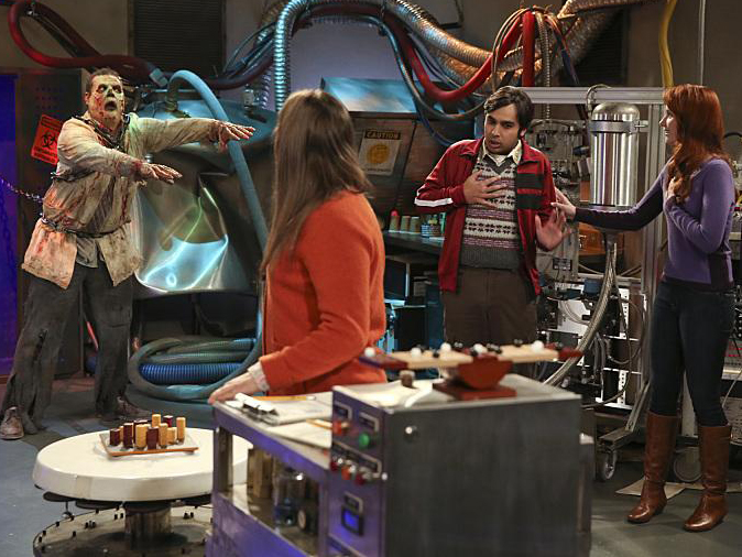 The Big Bang Theory : Fotoğraf Laura Spencer, Kunal Nayyar