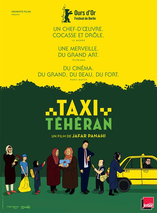 Taksi Tahran : Afiş
