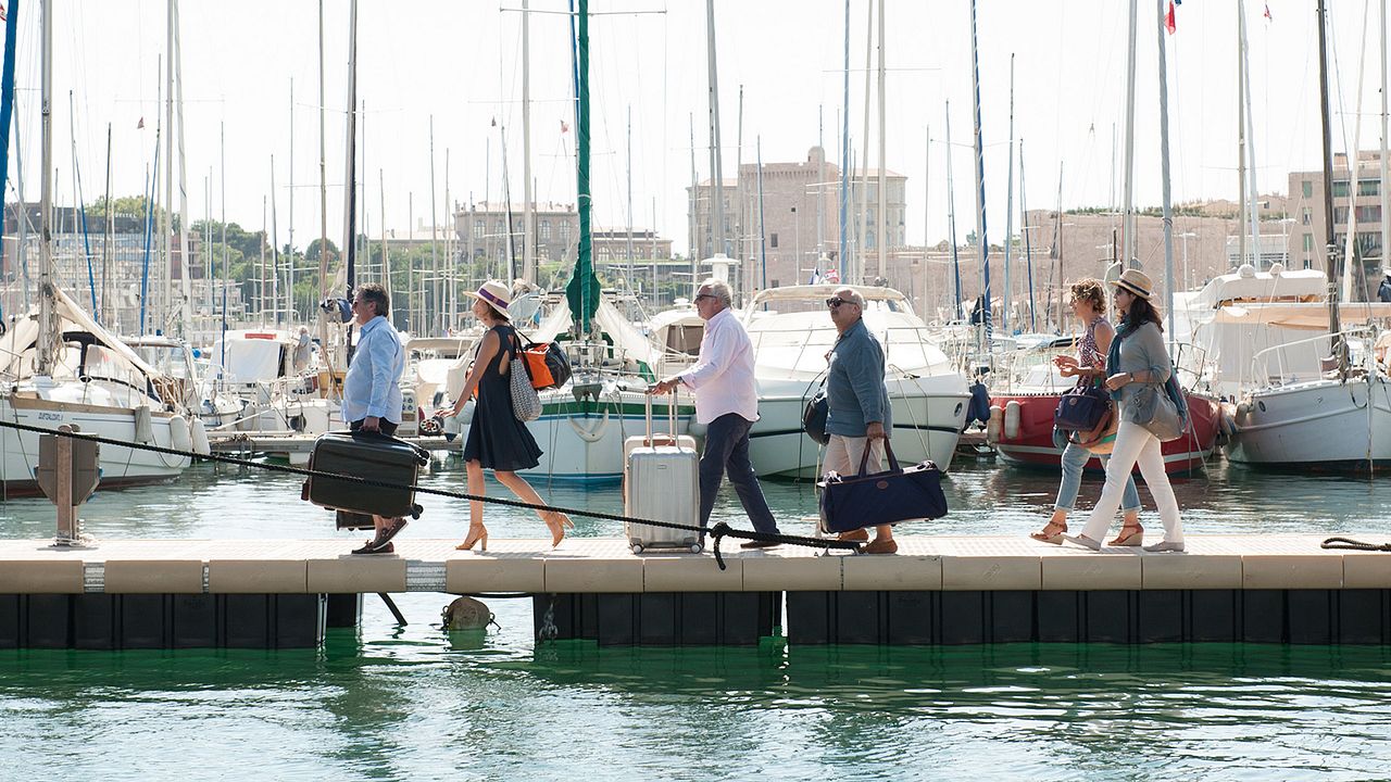 Fotoğraf Mélanie Doutey, François Berléand, Daniel Auteuil, Gérard Jugnot, Zabou Breitman