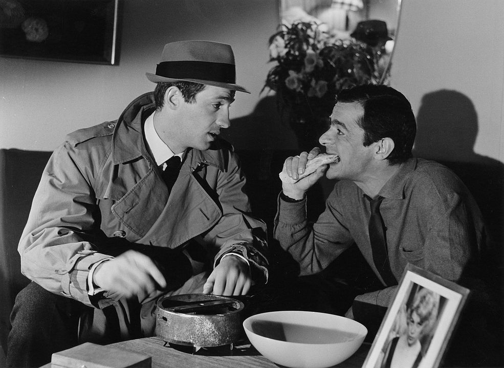 Fotoğraf Serge Reggiani, Jean-Paul Belmondo