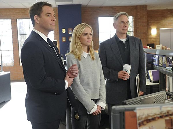 Fotoğraf Michael Weatherly, Emily Wickersham, Mark Harmon