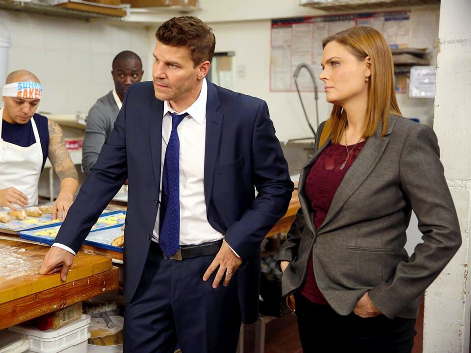 Bones : Fotoğraf David Boreanaz, Emily Deschanel