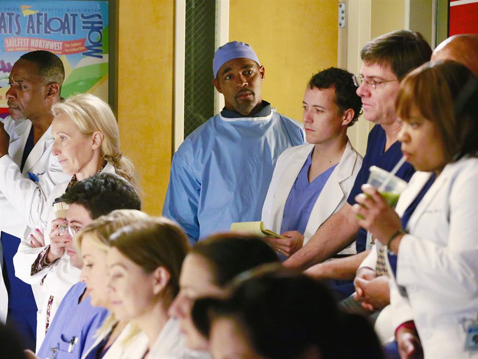 Grey's Anatomy : Fotoğraf Chandra Wilson, Jason George (II), Jason George, Jessica Capshaw, Ellen Pompeo