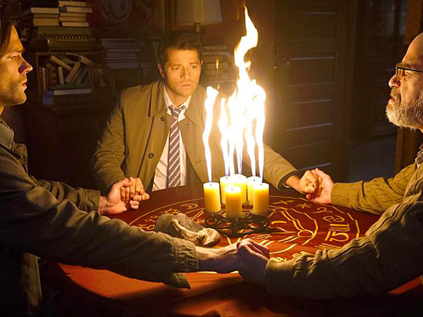 Fotoğraf Misha Collins, Jared Padalecki