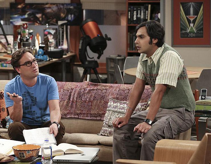 The Big Bang Theory : Fotoğraf Johnny Galecki, Kunal Nayyar