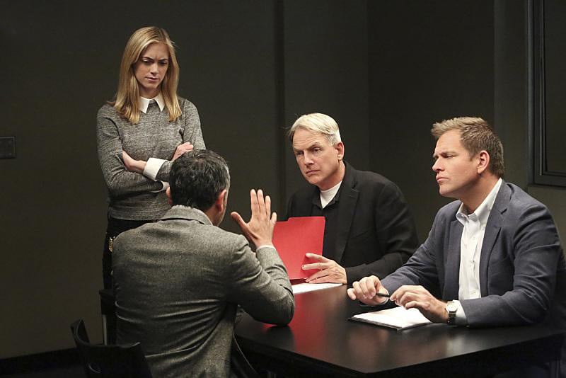 Fotoğraf Emily Wickersham, Michael Weatherly, Mark Harmon