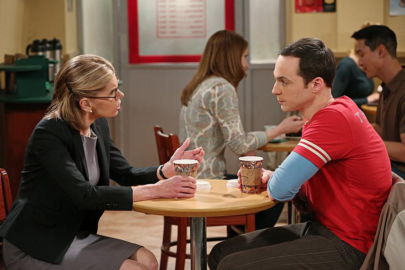 The Big Bang Theory : Fotoğraf Jim Parsons, Christine Baranski