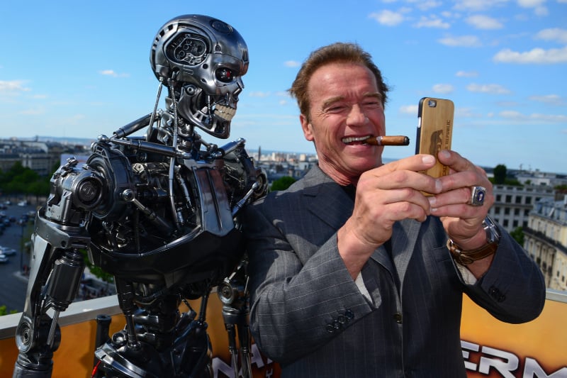 Terminatör: Genisys : Vignette (magazine) Arnold Schwarzenegger