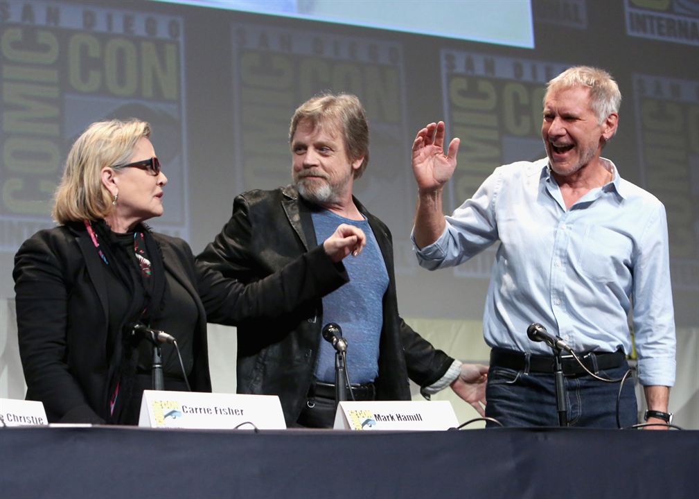 Star Wars: Güç Uyanıyor : Vignette (magazine) Mark Hamill, Harrison Ford, Carrie Fisher