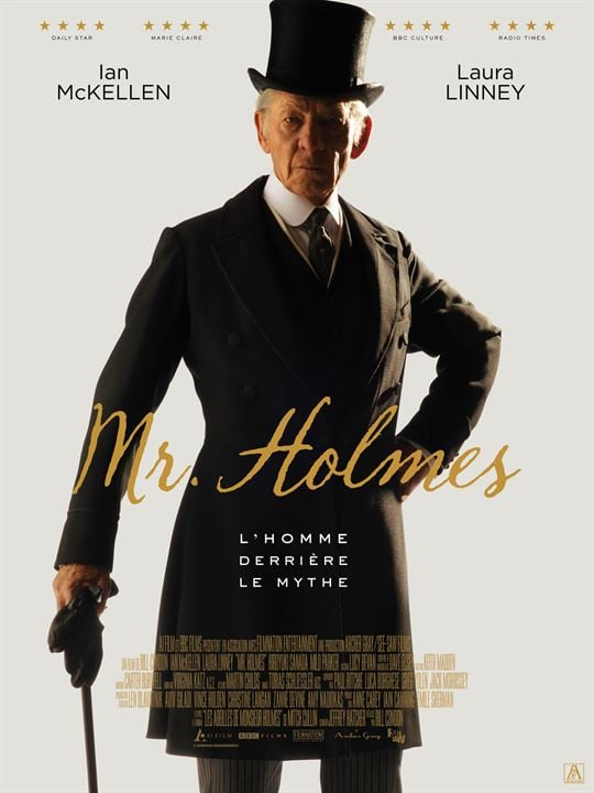 Mr. Holmes ve Müthiş Sırrı : Afiş