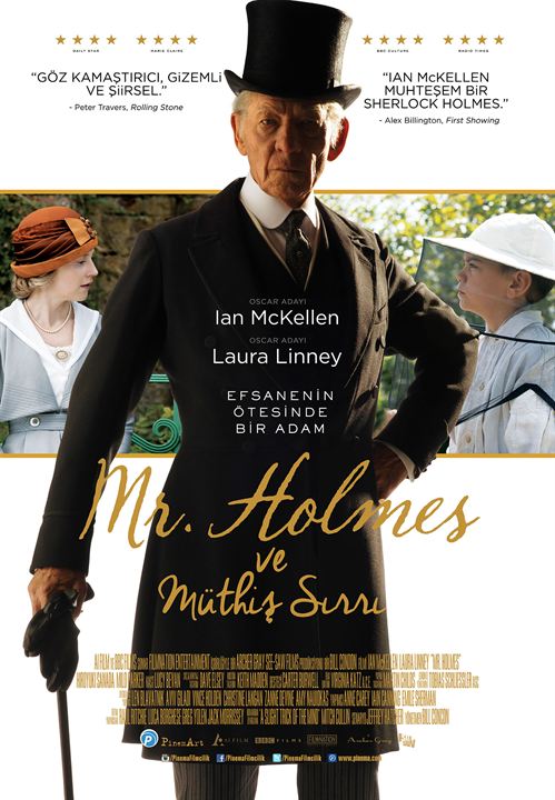 Mr. Holmes ve Müthiş Sırrı : Afiş