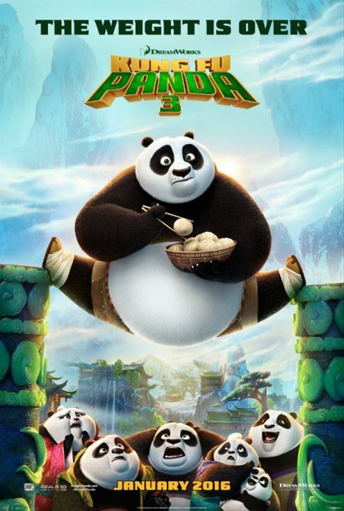 Kung Fu Panda 3 : Afiş
