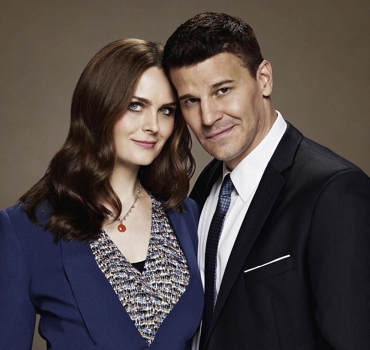 Fotoğraf David Boreanaz, Emily Deschanel