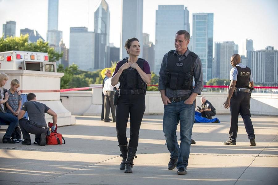 Chicago PD : Fotoğraf Jason Beghe, Sophia Bush