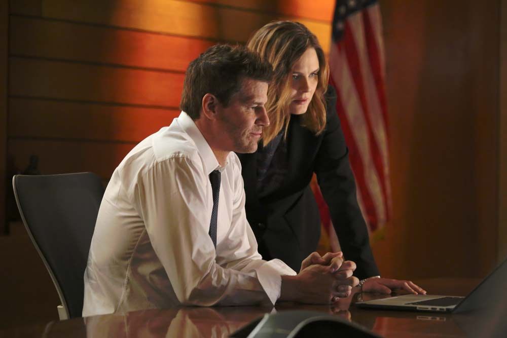 Fotoğraf David Boreanaz, Emily Deschanel