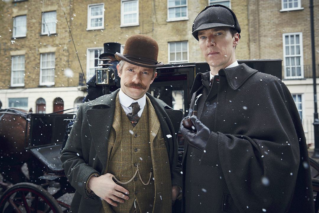 Sherlock : Fotoğraf Benedict Cumberbatch, Martin Freeman