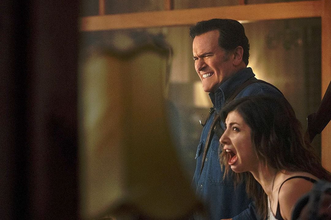 Fotoğraf Bruce Campbell, Dana DeLorenzo