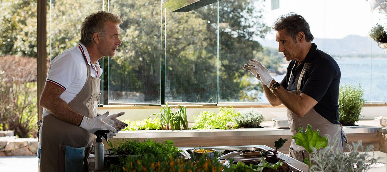 Fotoğraf Franck Dubosc, Gérard Lanvin