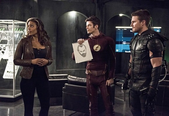 The Flash (2014) : Fotoğraf Ciara Renée, Stephen Amell, Grant Gustin