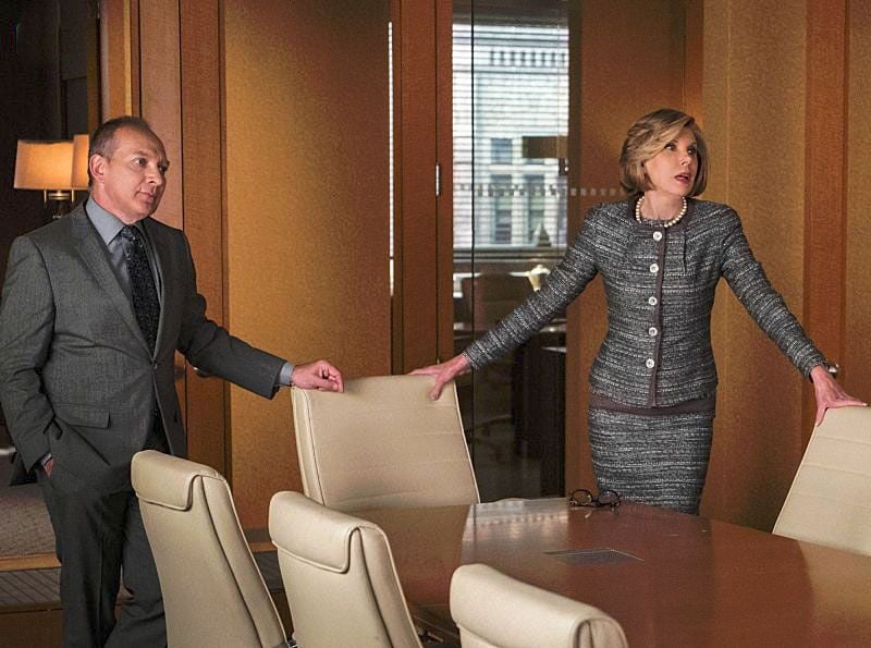 The Good Wife : Fotoğraf Christine Baranski, Zach Grenier