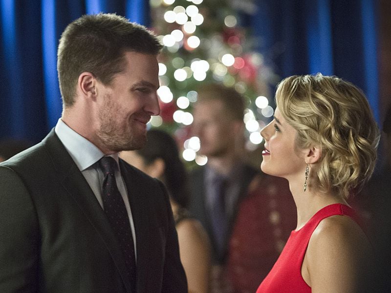 Fotoğraf Stephen Amell, Emily Bett Rickards