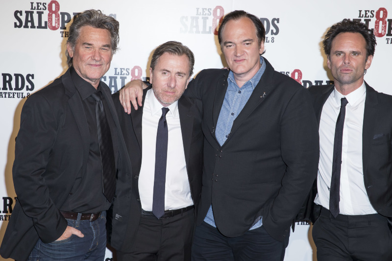 The Hateful Eight : Vignette (magazine) Quentin Tarantino, Walton Goggins, Kurt Russell, Tim Roth