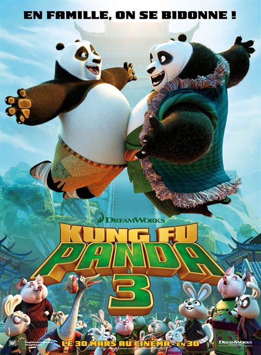 Kung Fu Panda 3 : Afiş