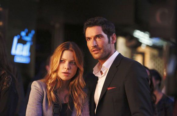Lucifer : Fotoğraf Lauren German, Tom Ellis