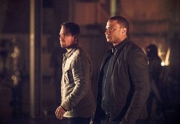 Fotoğraf David Ramsey, Stephen Amell