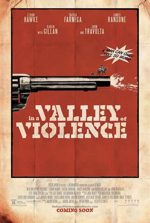 In A Valley Of Violence : Afiş