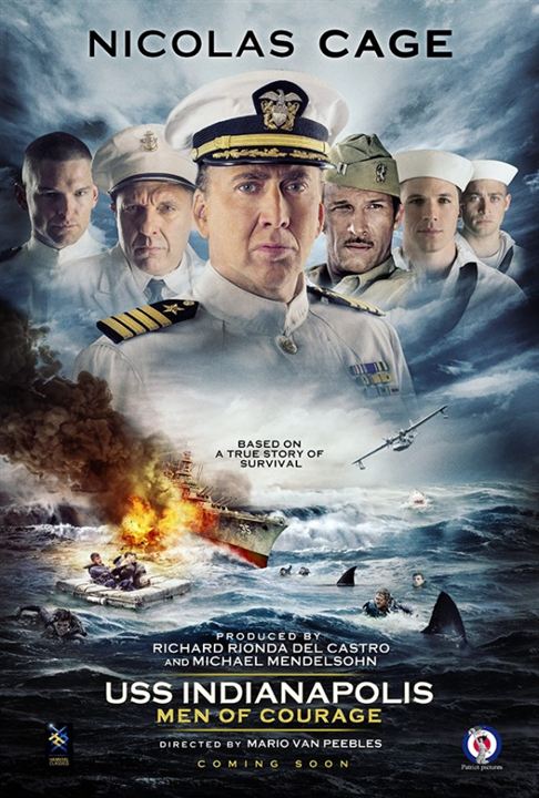 USS Indianapolis: Cesur Adamlar : Afiş