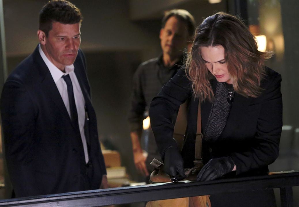 Fotoğraf David Boreanaz, Emily Deschanel