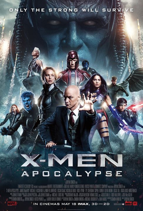 X-Men: Apocalypse : Afiş