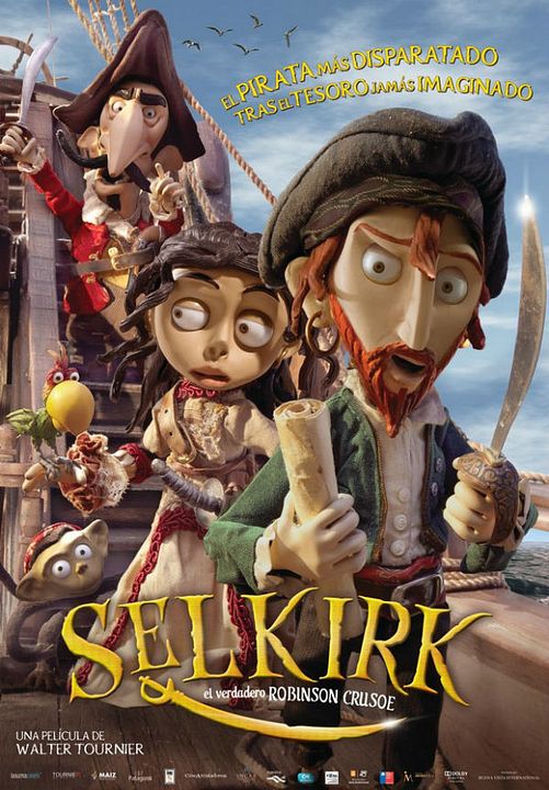 Selkirk, el Verdadero Robinson Crusoe : Afiş