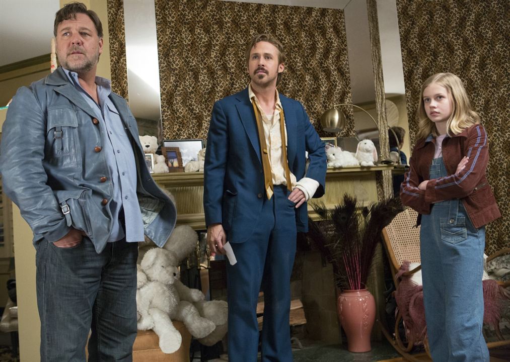 İyi Adamlar : Fotoğraf Russell Crowe, Ryan Gosling, Angourie Rice